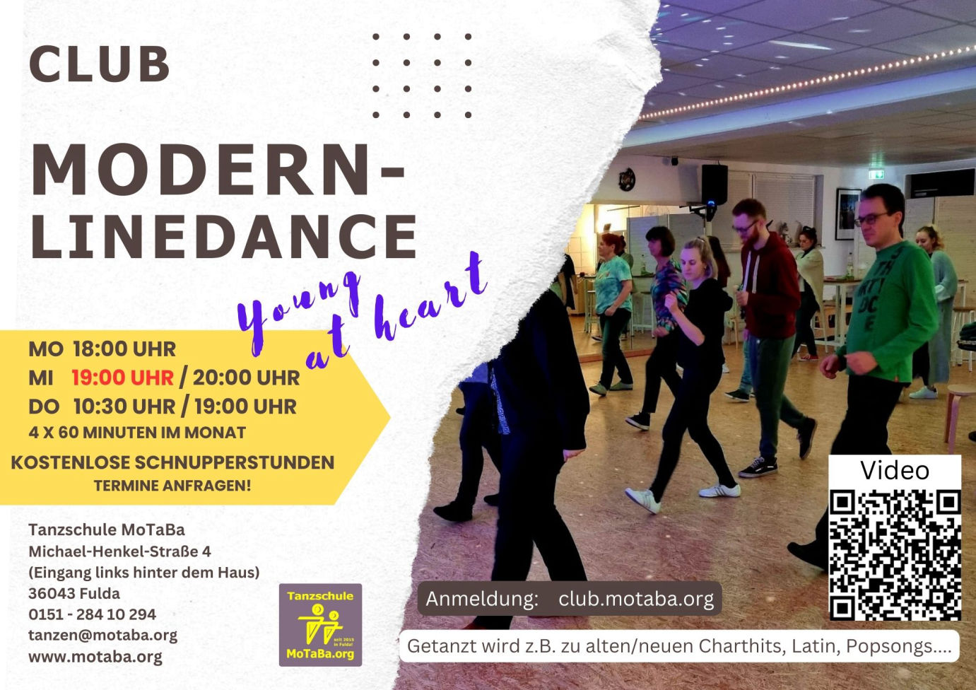 Modern Line Dance Jedermann